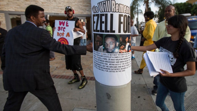 Los Angeles police panel says officer's actions in man's death ...