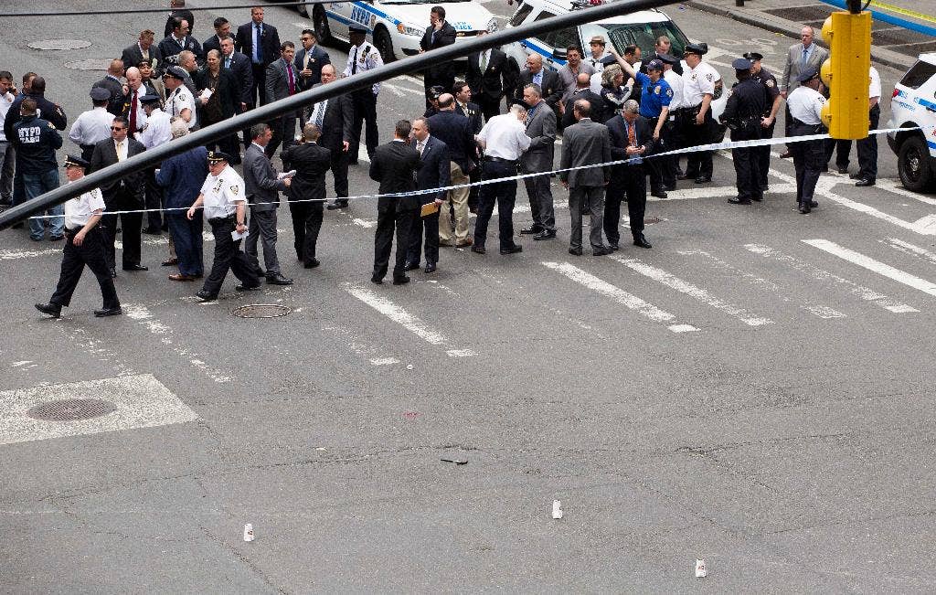 Police Shoot Man Apparently Wielding Hammer In New York City His Police Shoot Man Apparently Wielding Hammer In New York City His