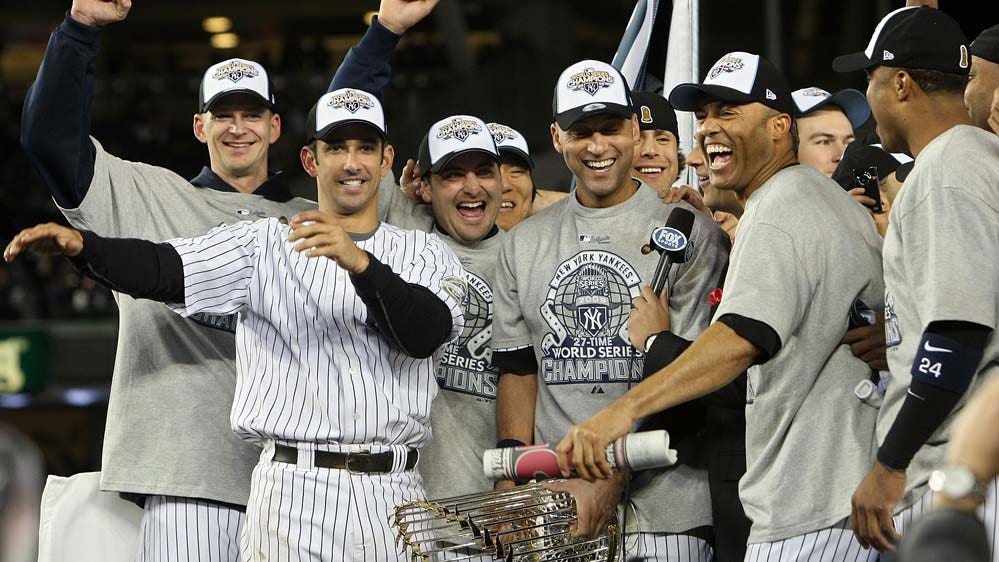 The Core Four New York Yankees Mariano Rivera Jorge Posada Andy
