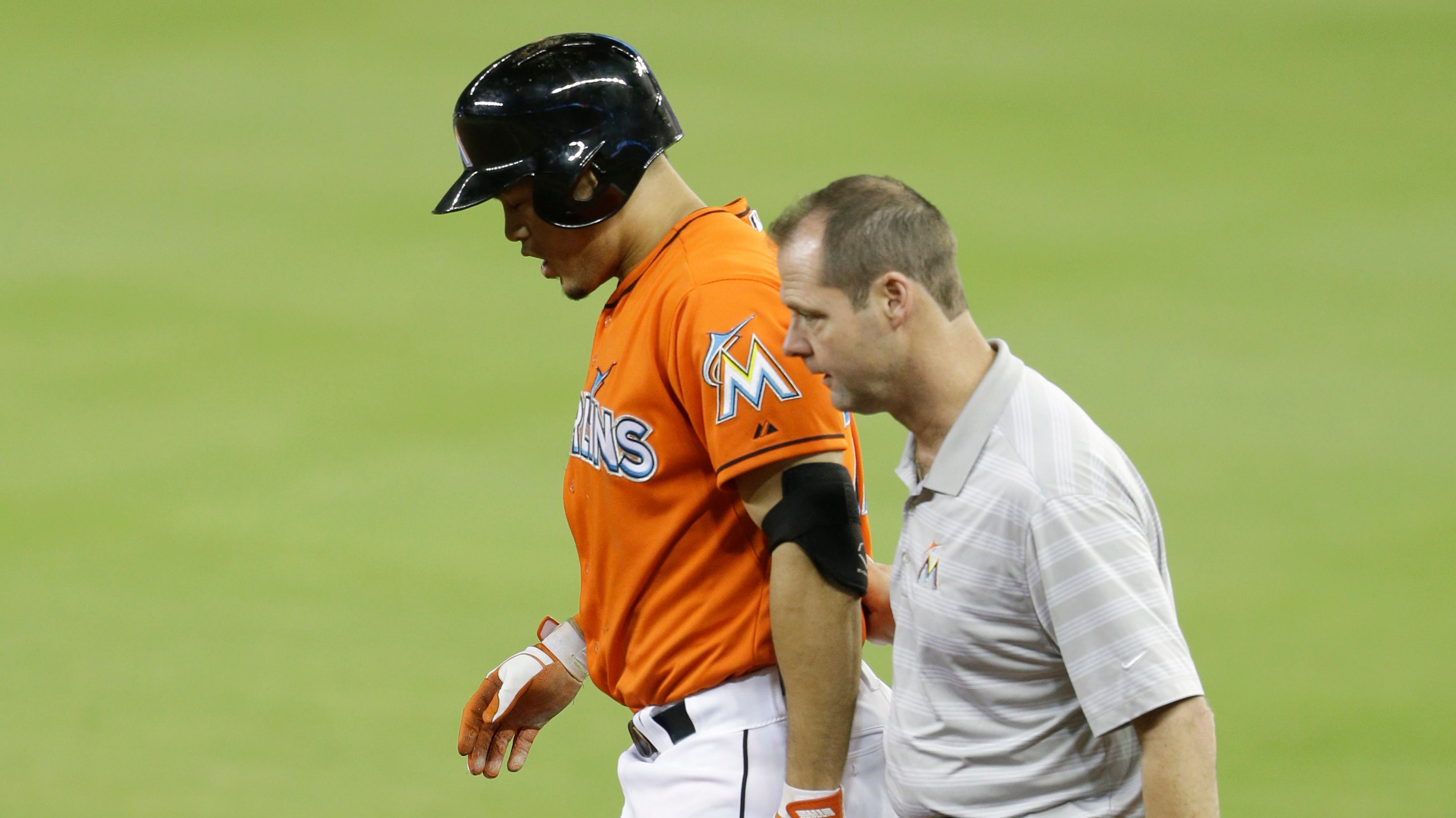 Marlins' Giancarlo Stanton says he won't be changed by injury
