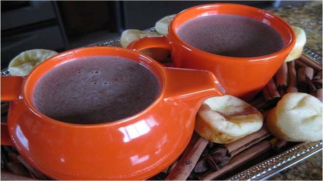 Mexican Hot Chocolate with Easy Cheesy Brazilian Bread Recipe