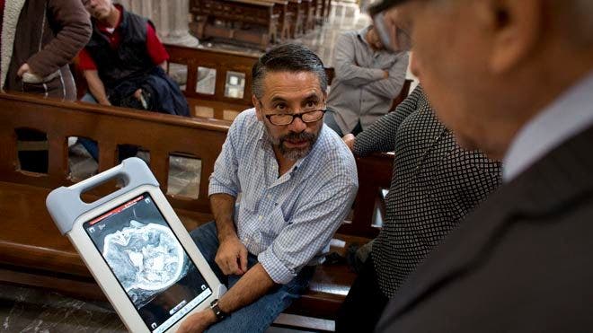 Digital X-rays give look inside holy reliquaries in Mexico