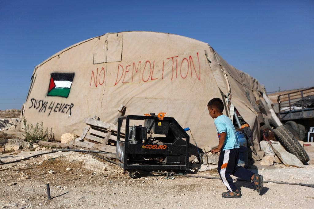 A Palestinian village in West Bank braces for Israeli demolition amid ...