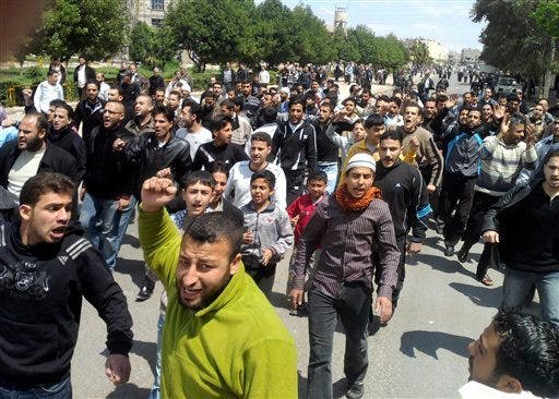 Protesters Prepare Funerals for Those Killed in Syrian Uprising's ...