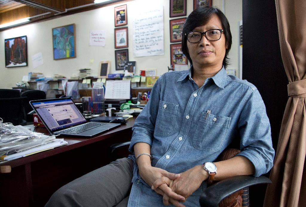 Kontrol rezim, pers yang tidak disukai Myanmar menempel selama pemilihan