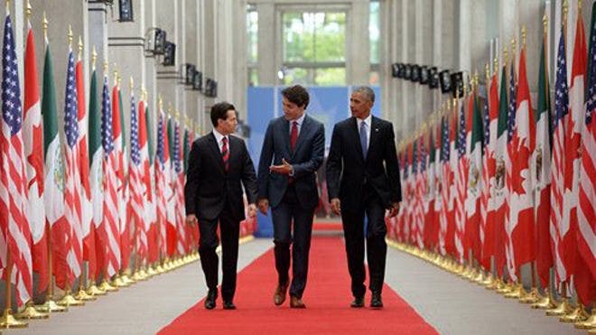 North American leaders meet to reaffirm close ties