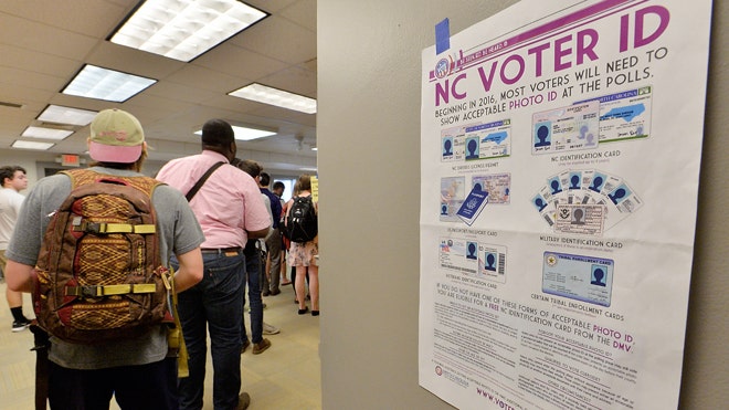 Federal Judge Rules In Favor Of North Carolina Law Requiring Photo ID ...