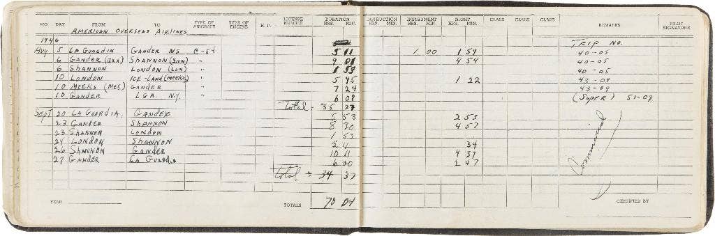 Log Penerbangan Co-Pilot Enola Gay, Peluncuran Bom Atom Hiroshima direncanakan untuk dilelang di NYC