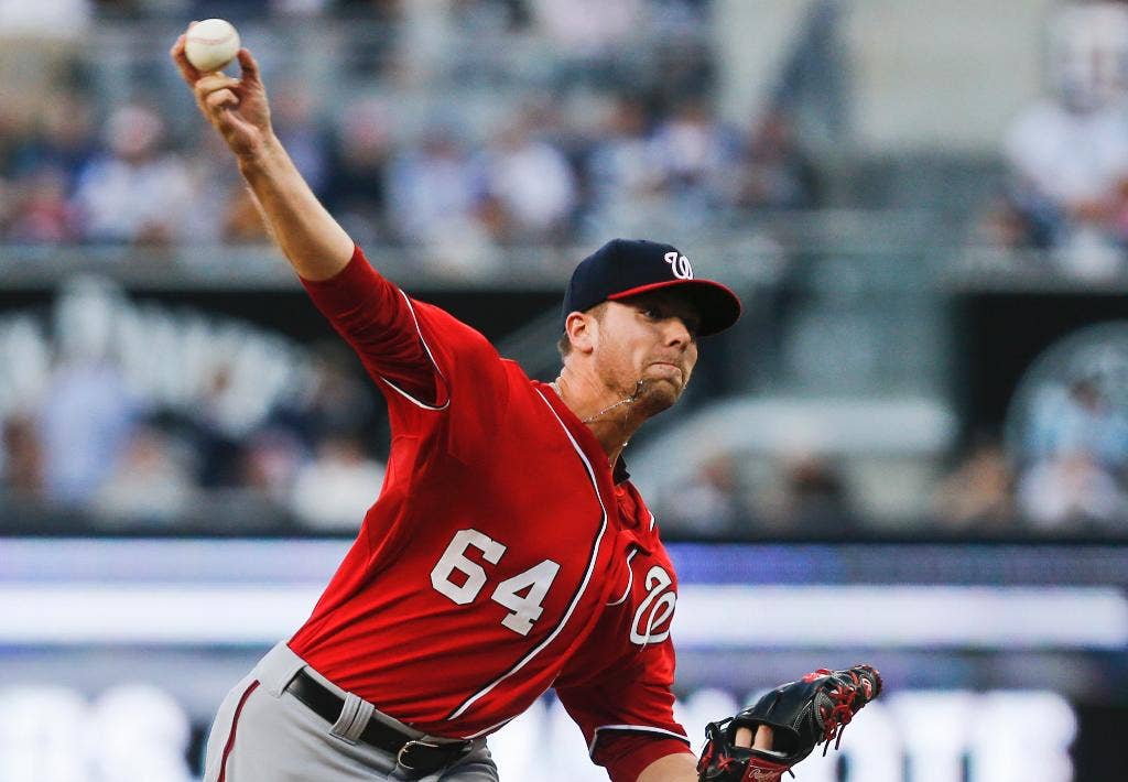 HR Alonso menyamakan kedudukan di urutan ke-9, single RBI Maybin memenangkannya untuk Padres di urutan ke-11, 4-3 atas Nats