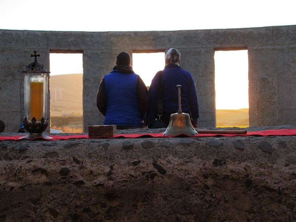 Pagans Wiccans And Revelers Mark Summer Solstice At Washington State