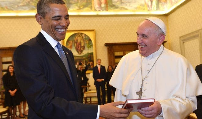 Obama tunduk pada Paus Fransiskus, menyatakan dirinya sebagai ‘pengagum berat’