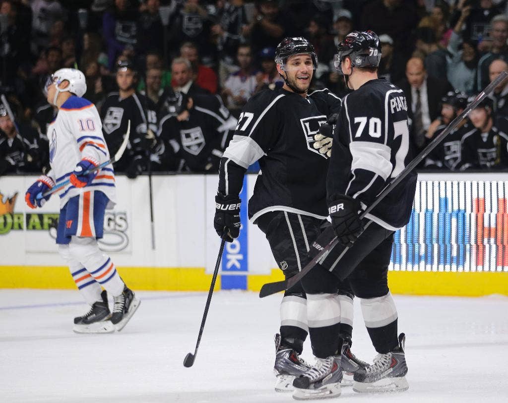 That 70s Line again Tanner Pearson gets 2 goals in LA Kings' 61 rout