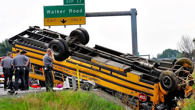 Dozens Hurt When Pa. School Bus Overturns | Fox News