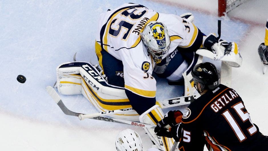 Rinne shuts down Ducks as Predators take 2-0 series lead | Fox News