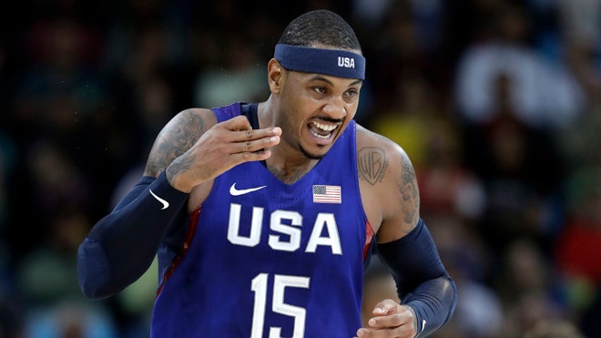 Carmelo anthony 2018 olympic on sale jersey