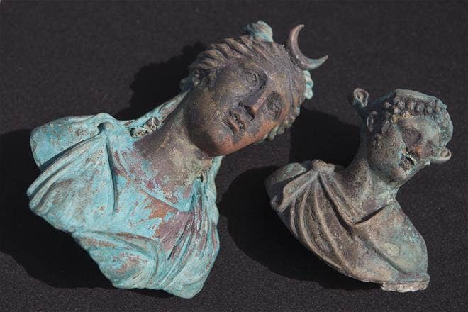 Roman-era treasure retrieved thanks to two strokes of luck