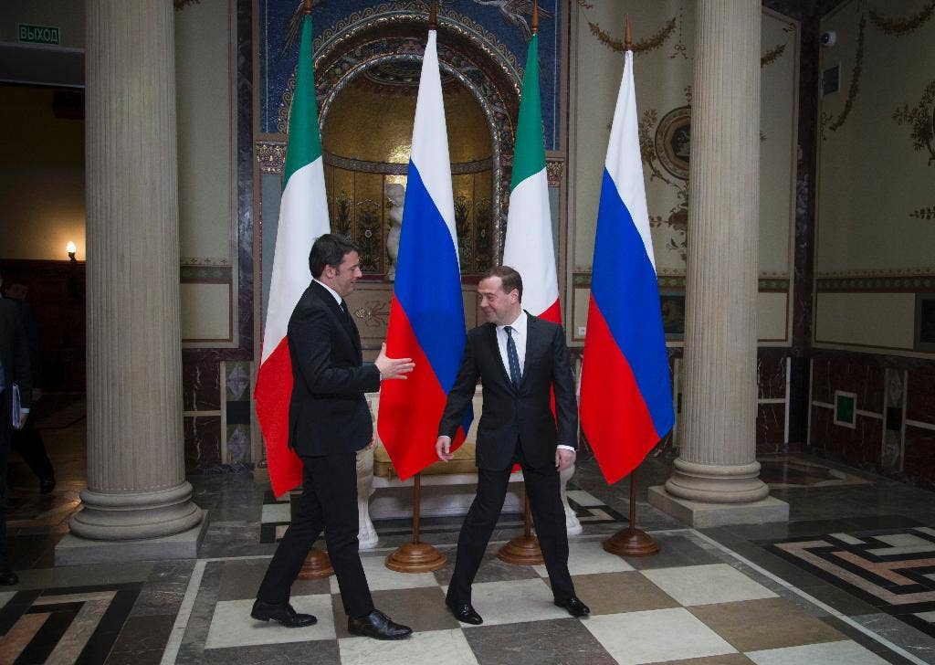 Italian PM visits Moscow, set to discuss RussiaEU ties and Ukrainian