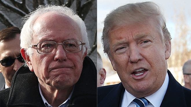 Trump and Sanders claim victories in crucial New Hampshire primary ...