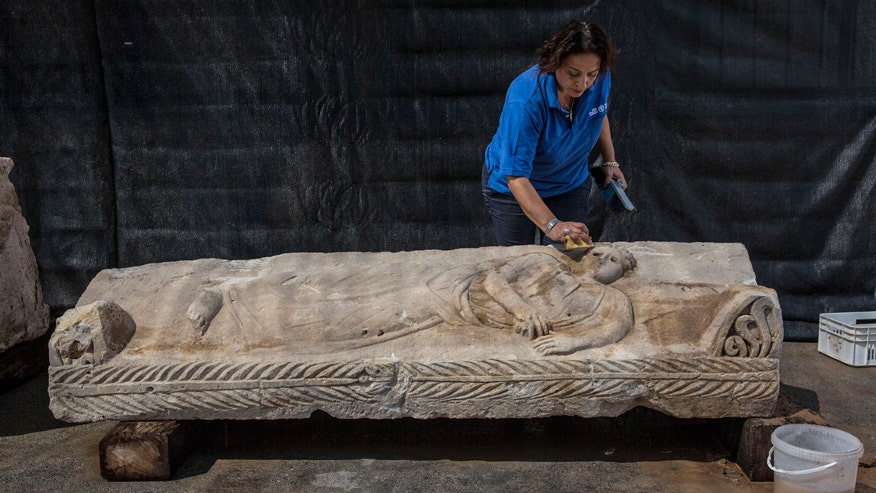 Rare ancient sarcophagus discovered in Israel