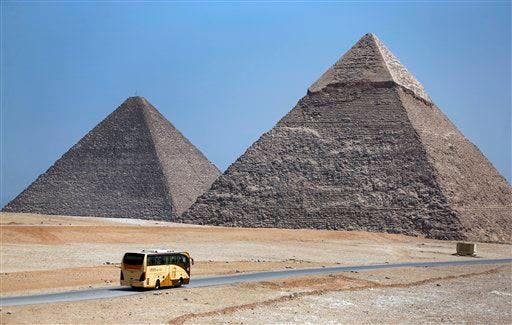 Scientists to get inside 4 pyramids without touching them