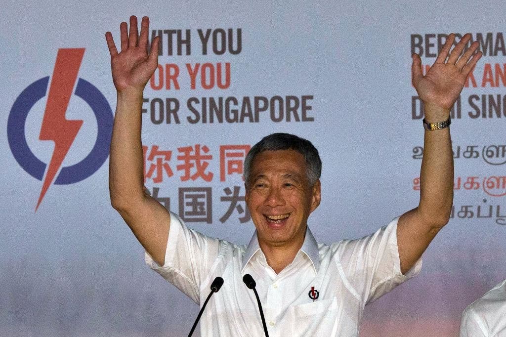 Following landslide election win by ruling party, Singapore announces