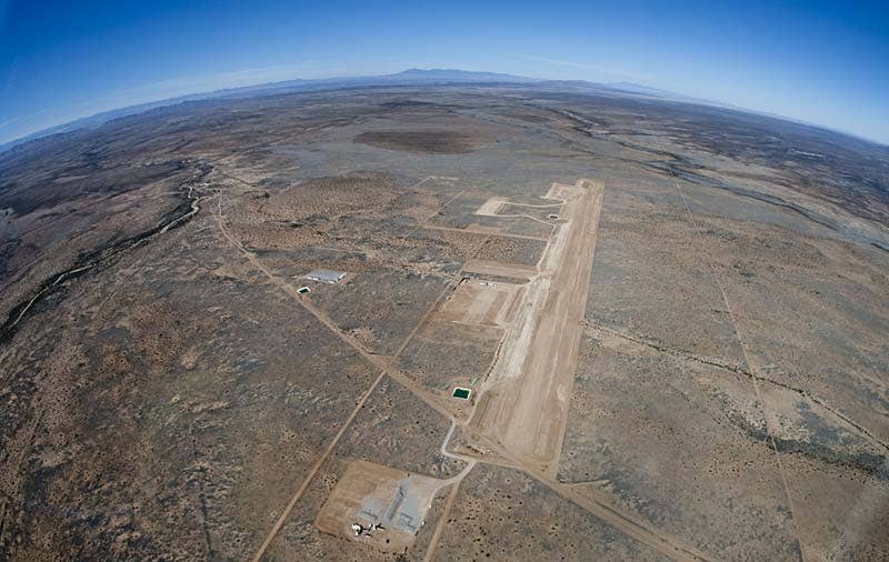 Behind the Scenes at World's First Spaceport in New Mexico Desert | Fox ...