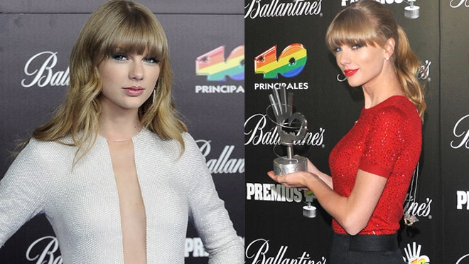 Taylor Swift Breast Implant Rumors Swirl After Spanish Awards Show 