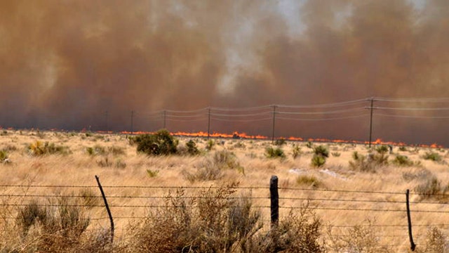 Texas Battles Wildfires Fueled by Heat and Wind | Fox News
