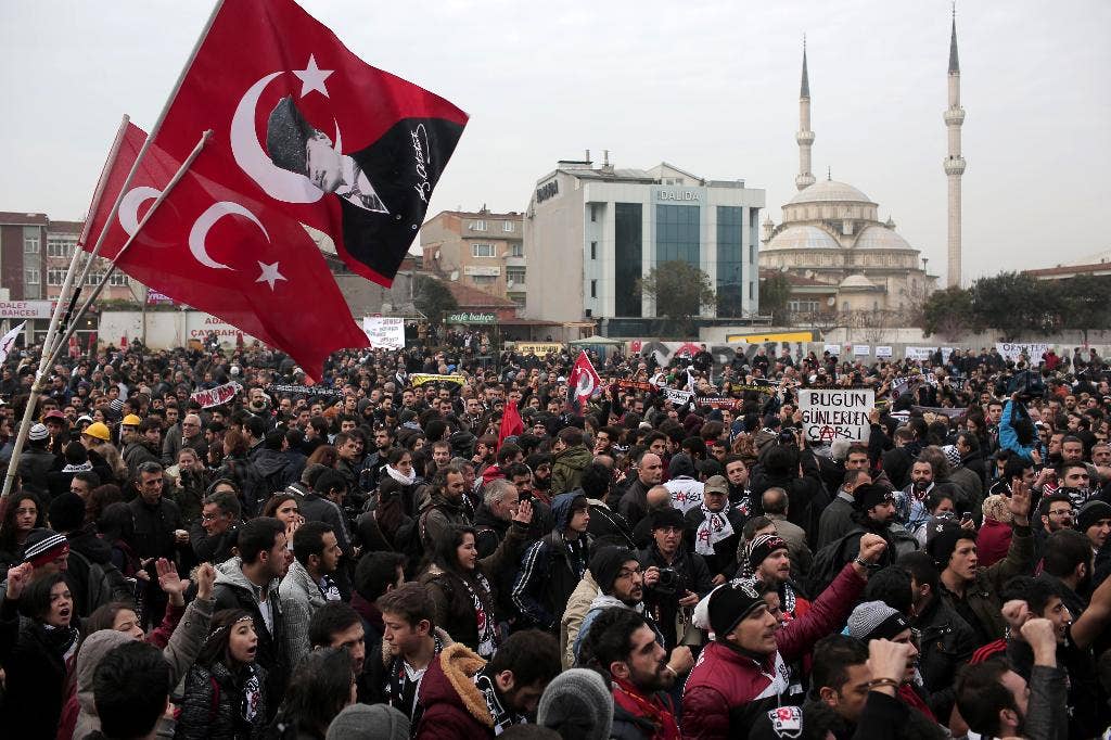 Turkish Football Riots Turkish football fans go on trial accused of attempted 'coup' for ...