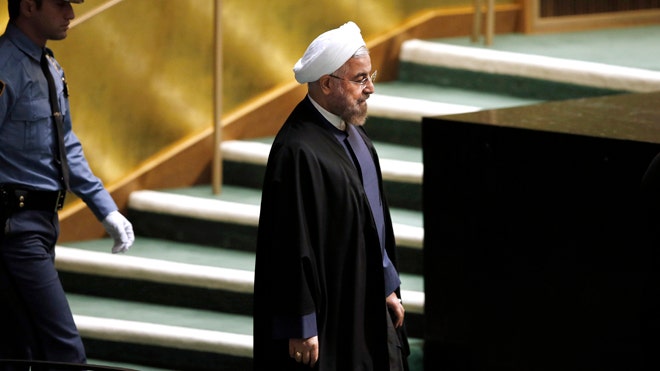Rouhani ties Iran cooperation on Mideast violence to nuke deal