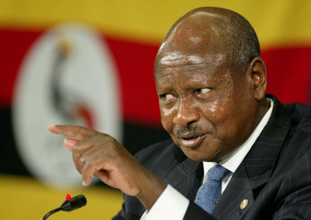 Uganda's president, in power for 3 decades, seeks reelection as top