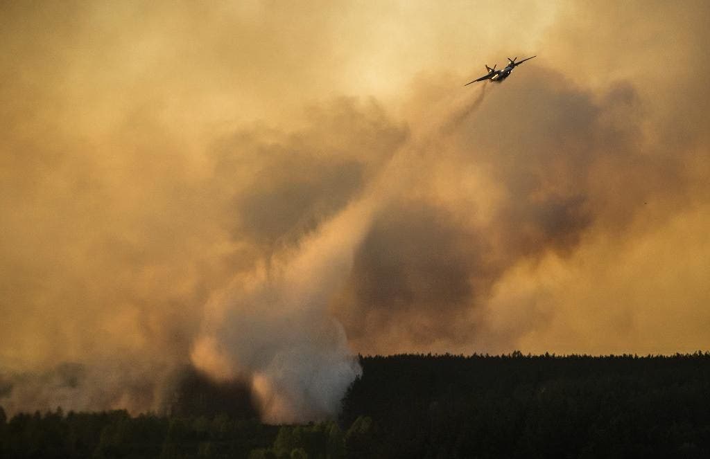 Forest Fire Hits Large Section Of Zone Around Chernobyl Reactor Fox News