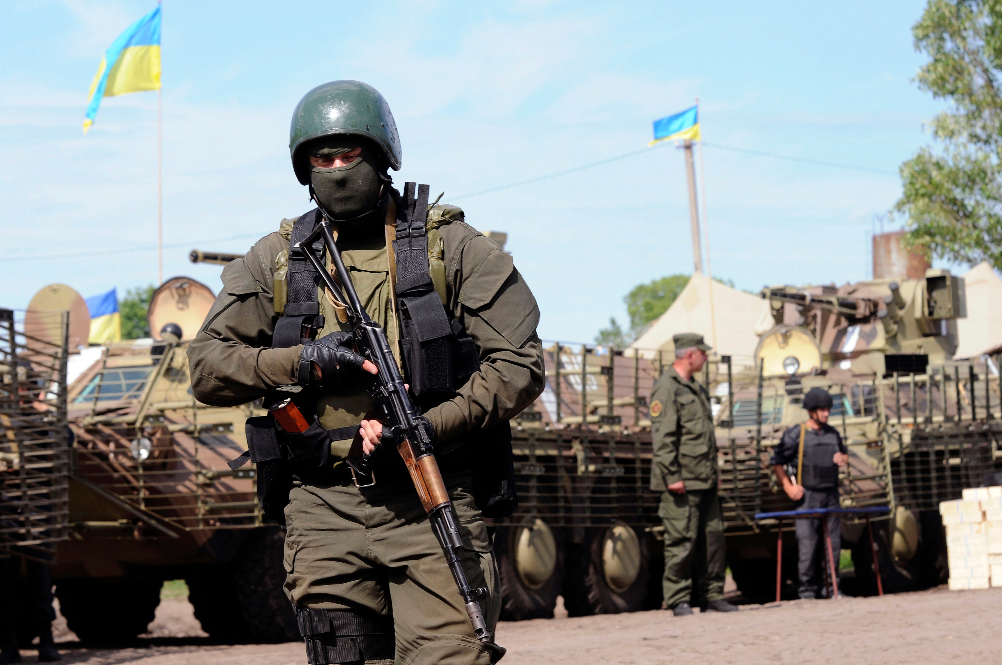 Фото украинских военных. ВСУ АТО. Украинские войска.