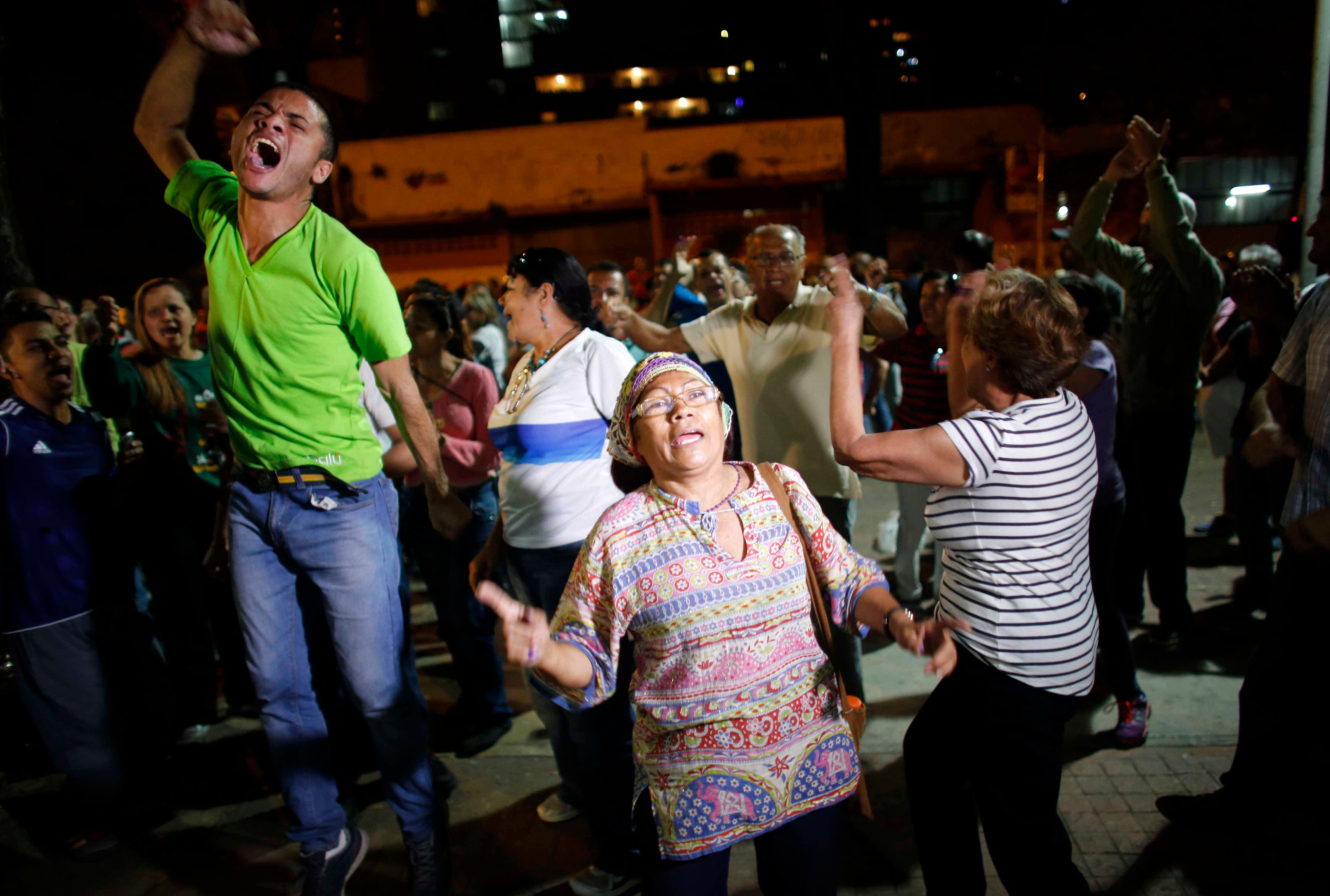 Venezuela’s opposition celebrates landslide win in historic election