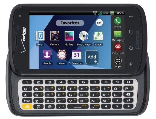 Verizon Announces Pantech Marauder, 4G LTE Smartphone With Keyboard ...