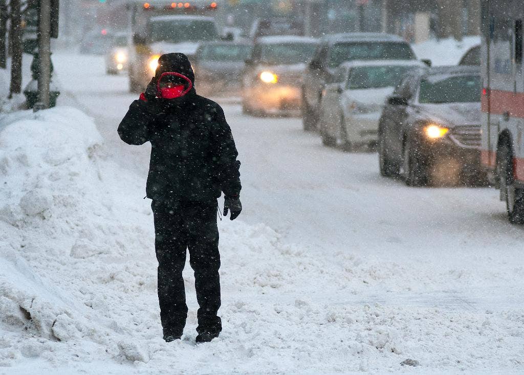 Suhu Arktik setelah badai nor’easter dapat menyebabkan jalan licin yang berbahaya