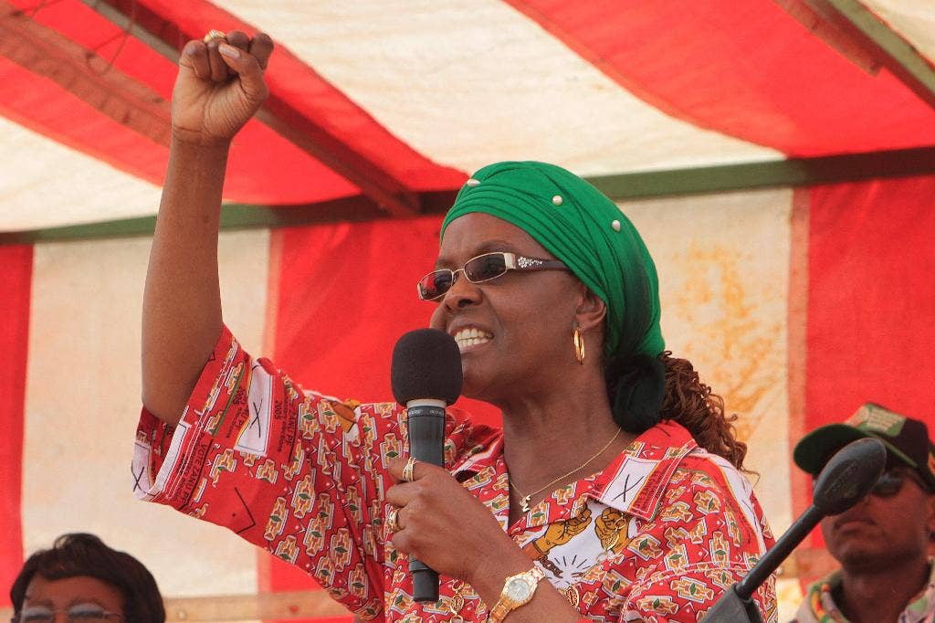 Zimbabwe: Wife of President Robert Mugabe sounds a lot like him in her