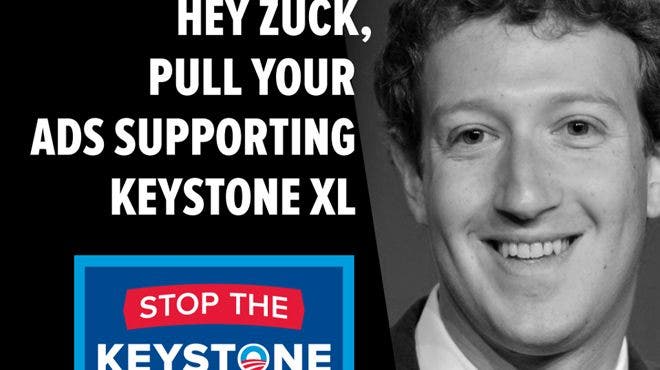 Kelompok lingkungan hidup liberal mengecam Zuckerberg atas iklan pro-Keystone