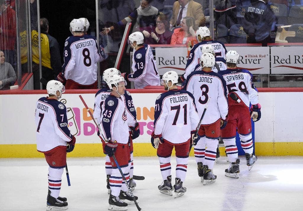 Berakhir: Rekor Blue Jackets terhenti di angka 16 di Washington
