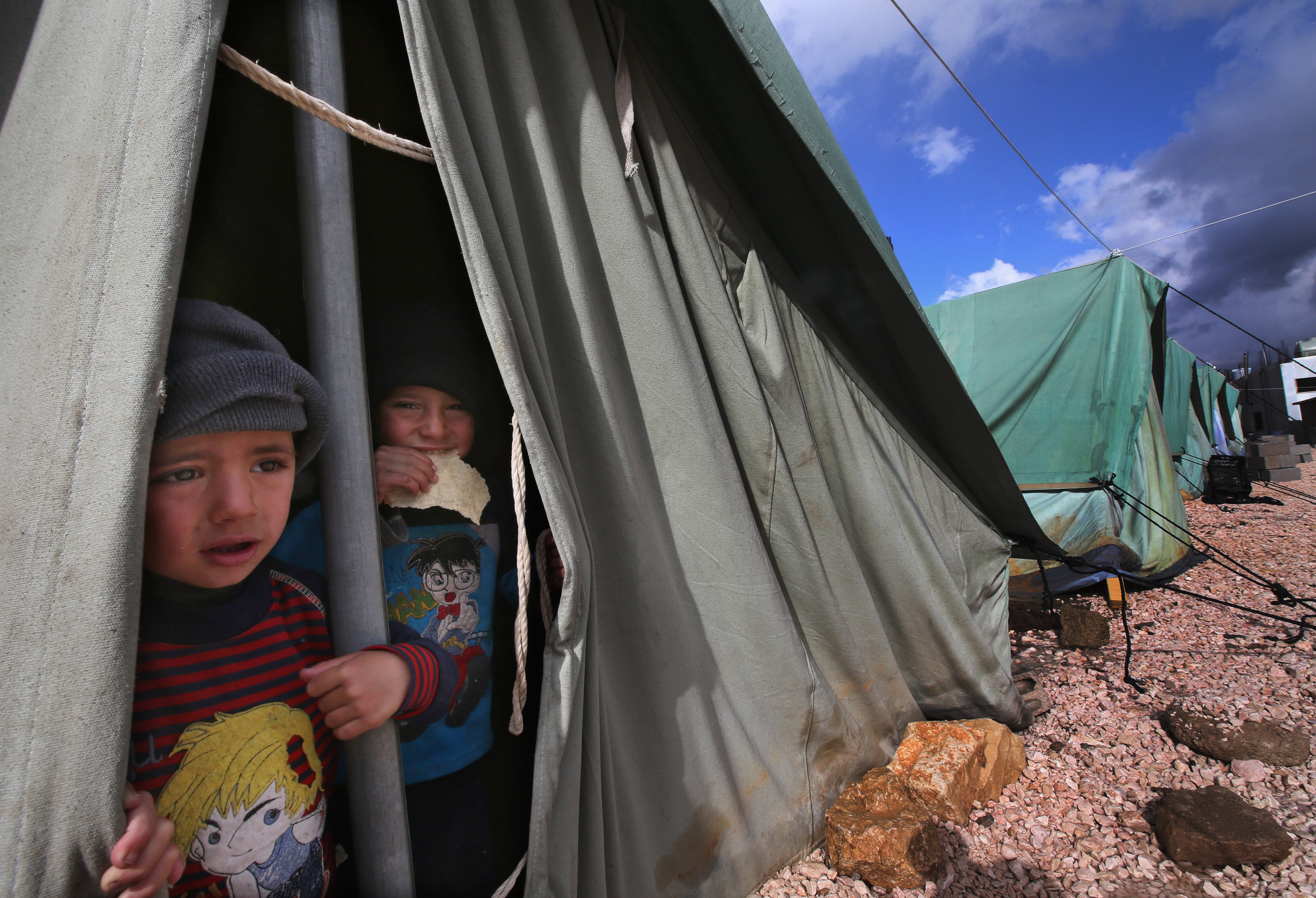 Riot breaks out in Syrian refugee camp in Jordan as winter weather deepens misery Fox News