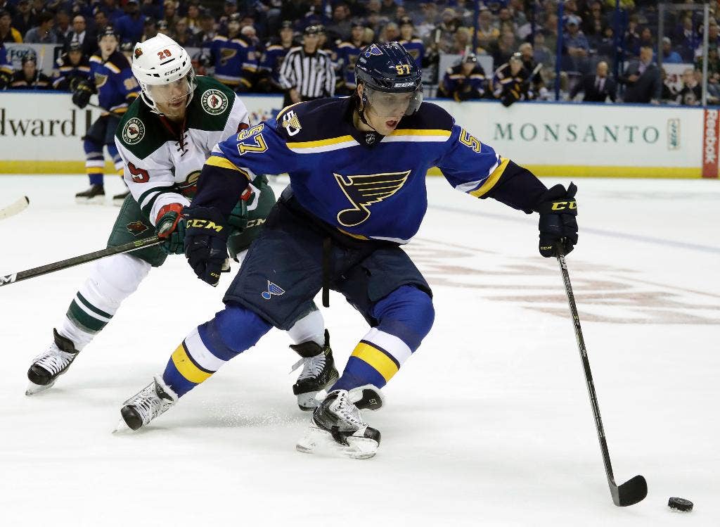 Yakupov memberikan semangat ofensif saat Blues mengalahkan Wild 3-2