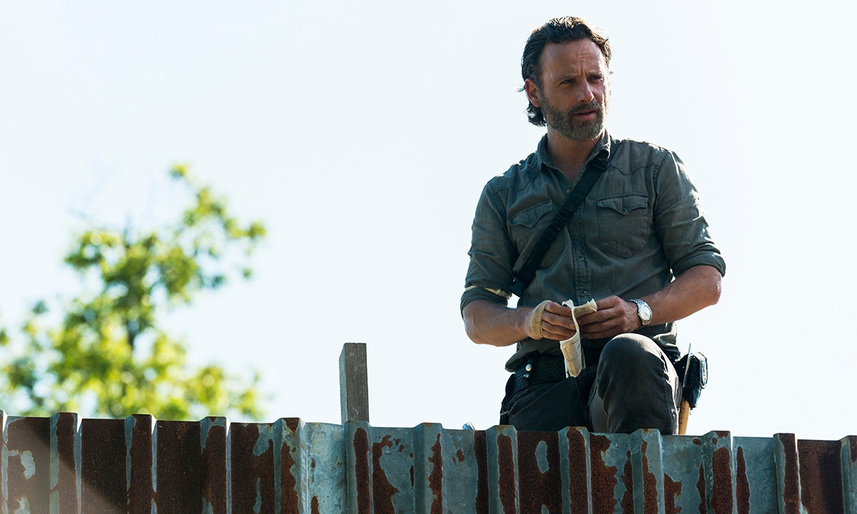 'Walking Dead' star Andrew Lincoln explains his new gig as a 'Harry