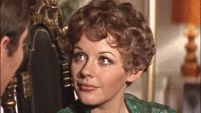 Angela Scoular in the 1969 James Bond film, "On Her Majesty's Secret Service" (United Artists)