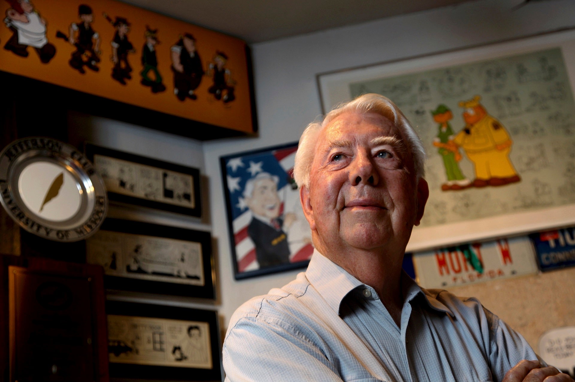 Mort Walker, creator of long-running 'Beetle Bailey' comic strip, dies at 94, family says