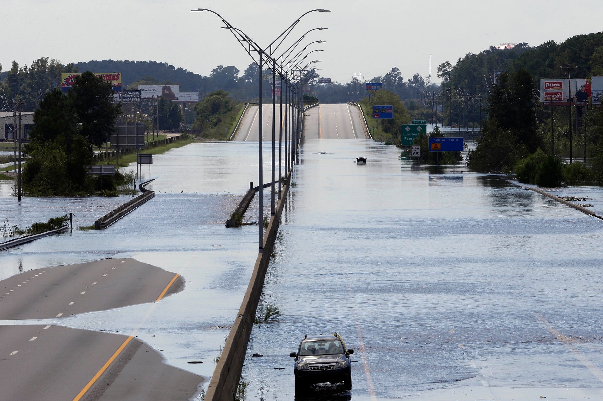 After Florence, North Carolina officials warn against GPS apps 'Not safe to trust them with