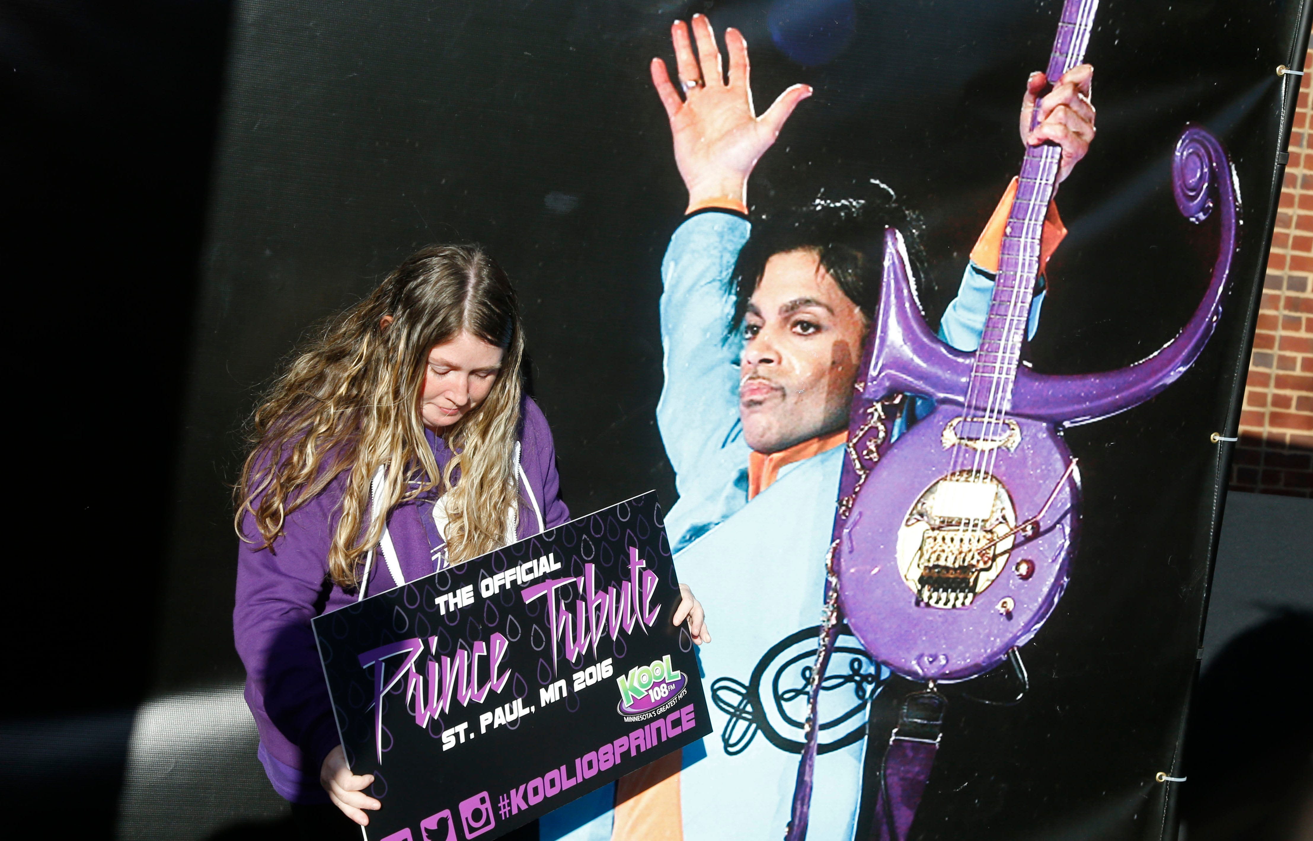 The Xcel Energy Center and Minnesota Wild put Prince jersey on display