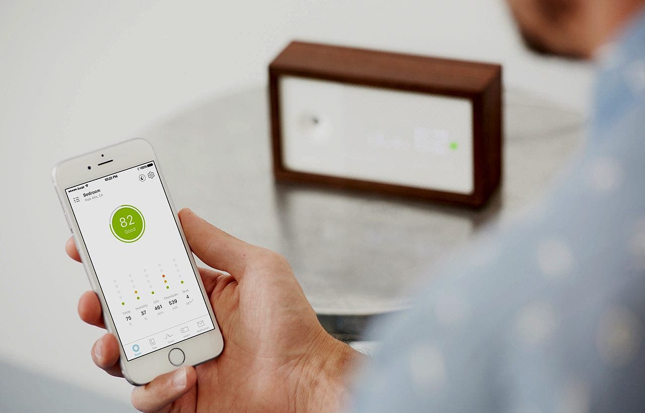 Awair smart monitoring device helps improve indoor air quality