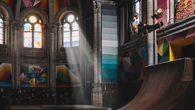 Spanish church transformed into the ‘Sistine Chapel’ of skateboarding