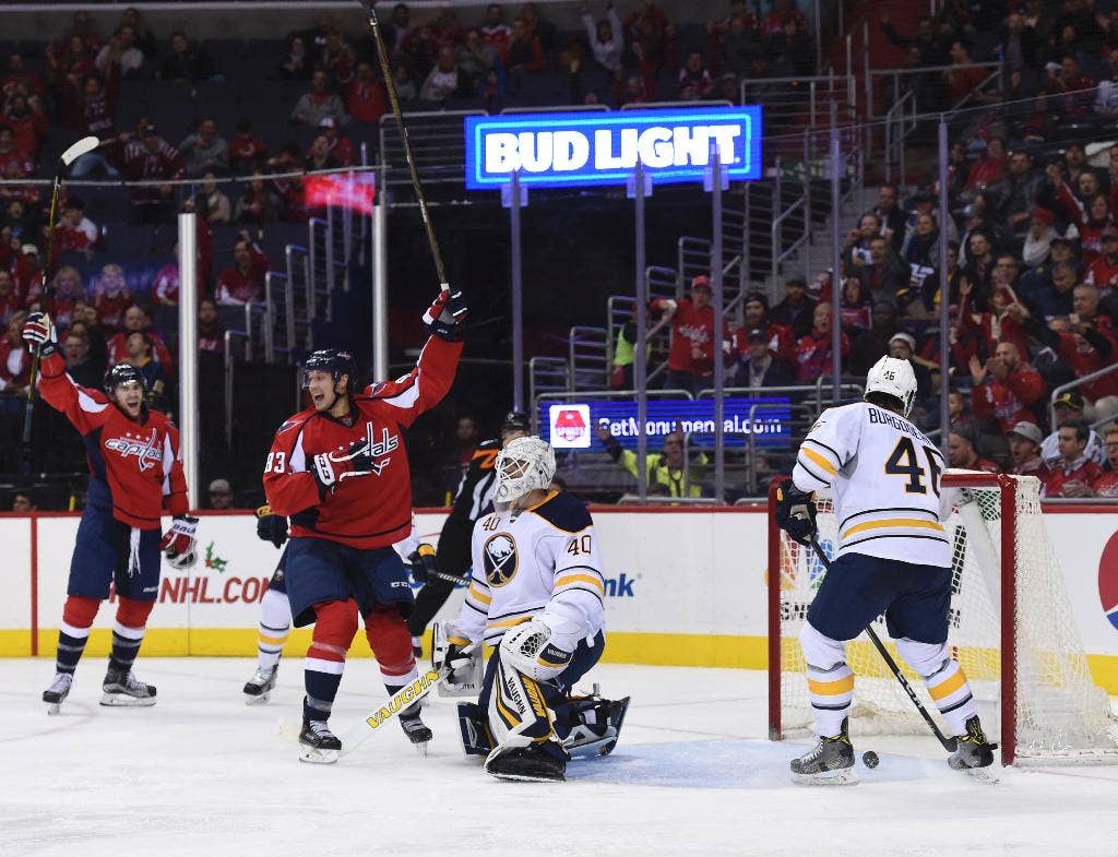 Johansson mencetak dua gol saat Capitals mengalahkan Sabres 3-2 di PL
