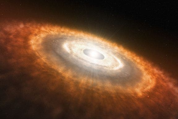 Gelombang kejut matahari mungkin memiliki pembentukan planet dari tata surya